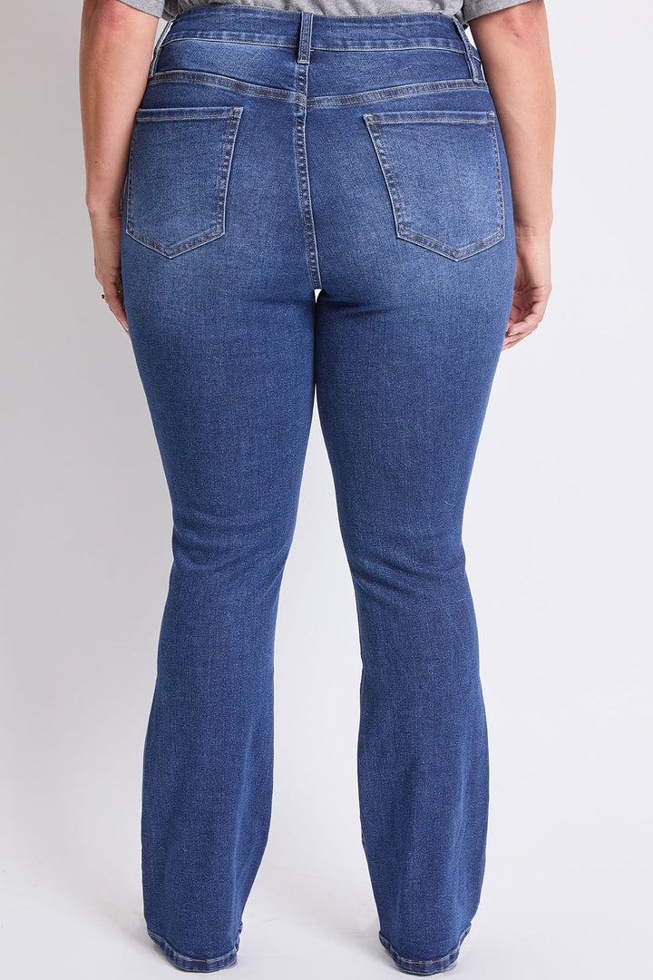 Women's Plus High Rise Slim Bootcut Jeans