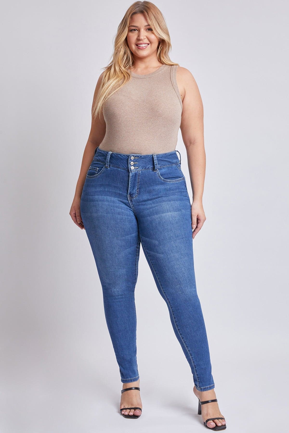 Women's Plus Size Essential Skinny Jeans