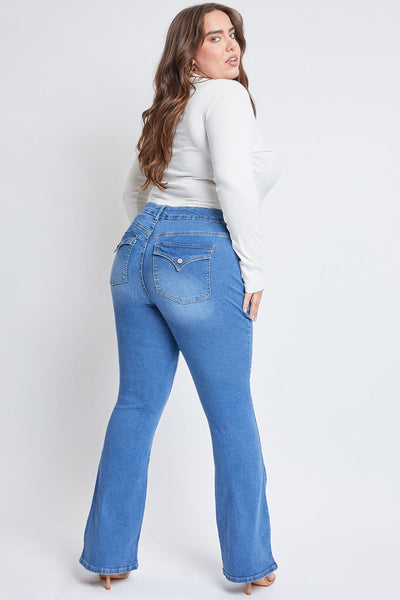 Women's Plus Sustainable Mid-Rise Bootcut Jean