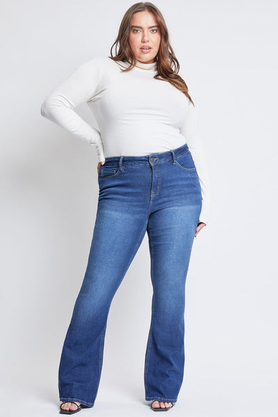 Women's Plus Sustainable Mid-Rise Bootcut Jean