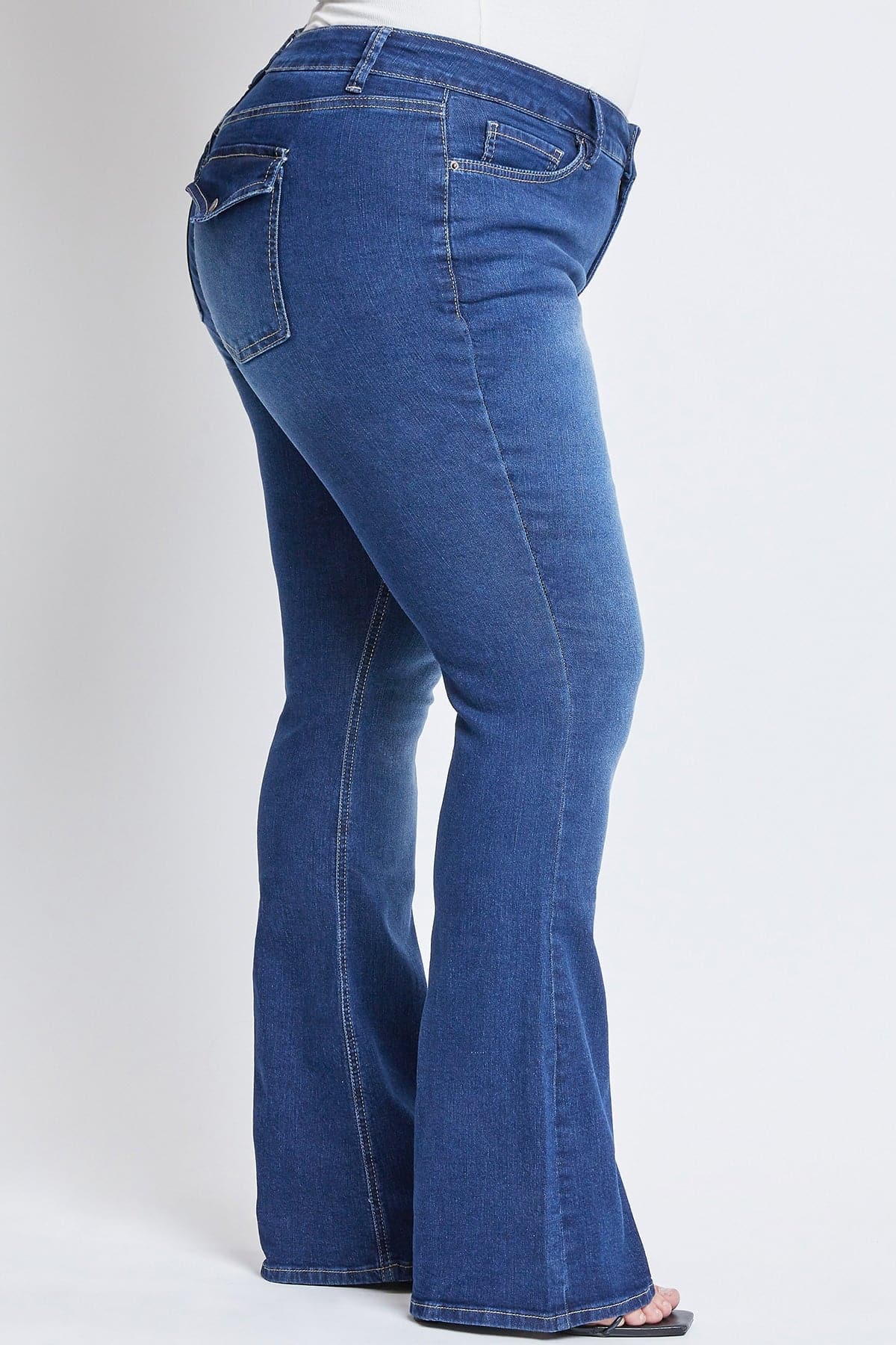 Women's Plus Sustainable Mid-Rise Bootcut Jean