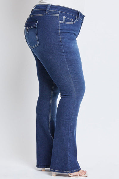 Women's Plus Sustainable Mid-Rise Bootcut Jean