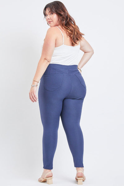 Women's Plus Size Mid Rise Hyperstretch Jegging