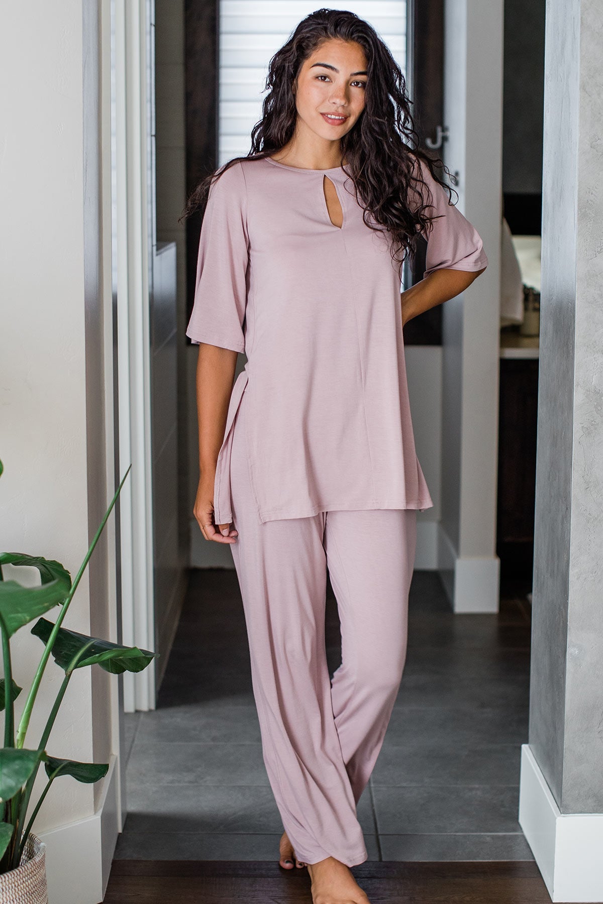 Kat Lounge Bamboo Pajama Set