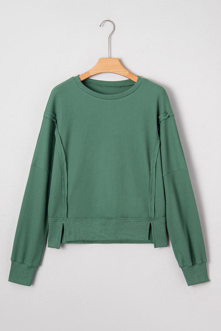 Noah Ribbed Drop Shoulder Sweatshirt