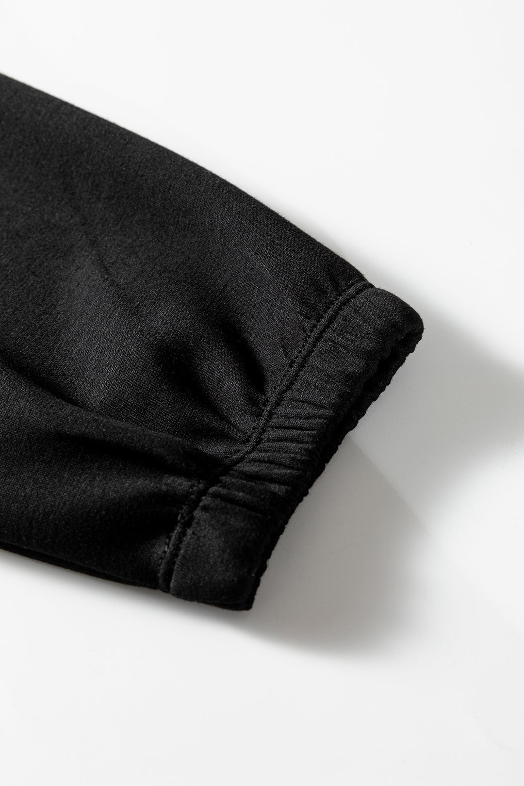 Jet Stream Leopard Contrast Drawstring Hood Drop Shoulder Loose Top