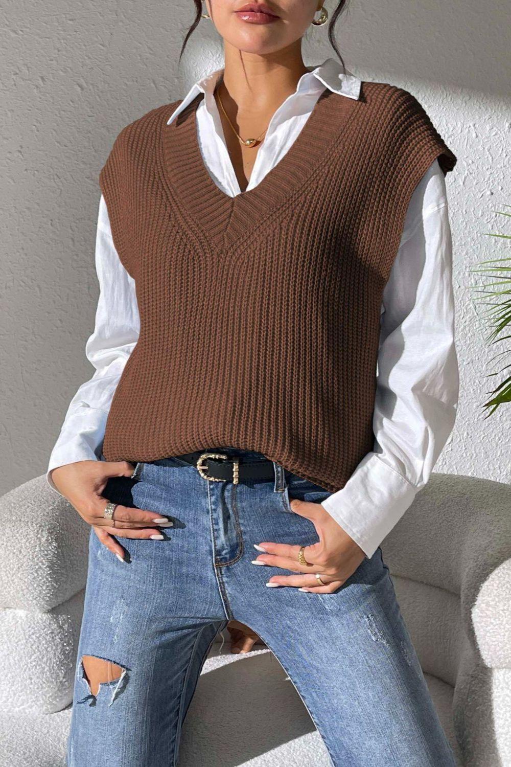 V-Neck Sweater Vest