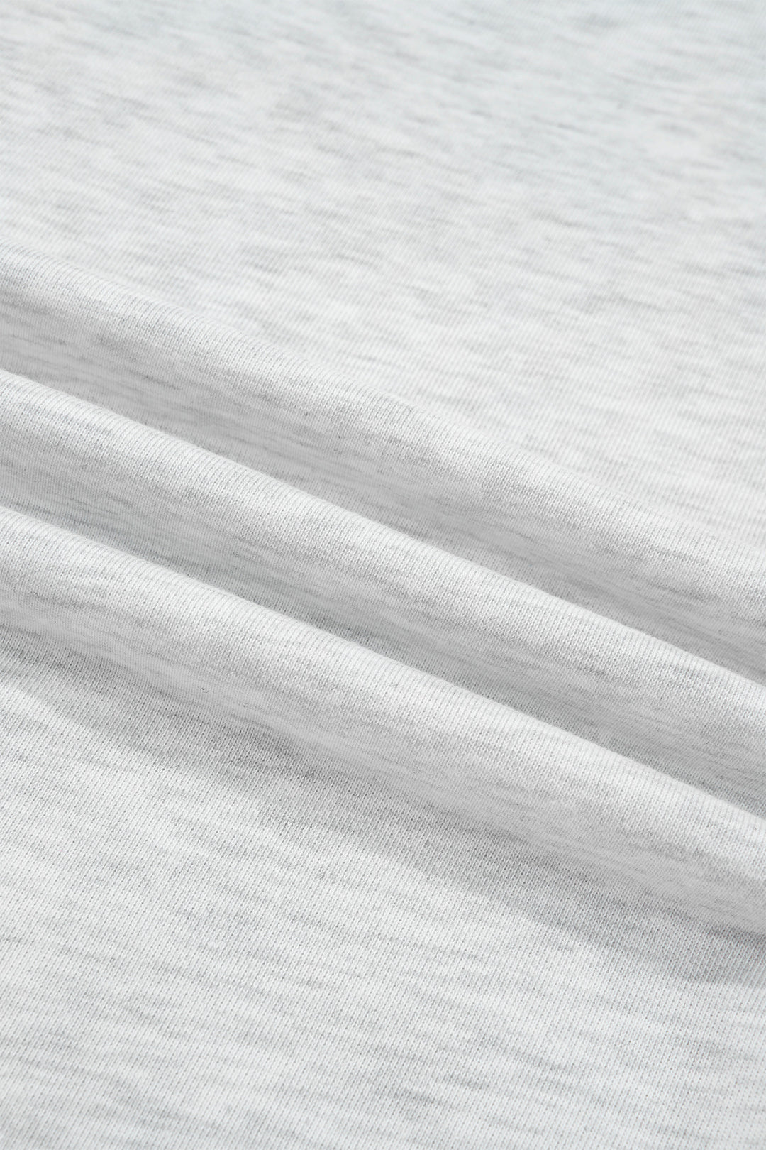 Light Grey Game Day Letter Embroidery Long Sleeve Round Neck Sweatshirt