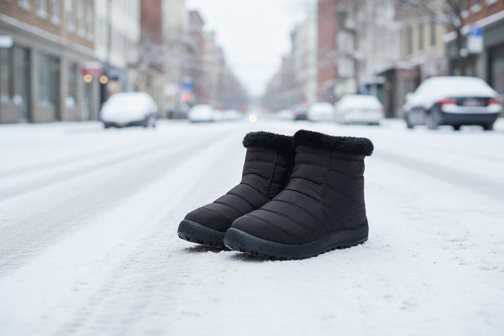 Women’s Thickened Cotton Snow Boots – Waterproof Warm Winter Boots