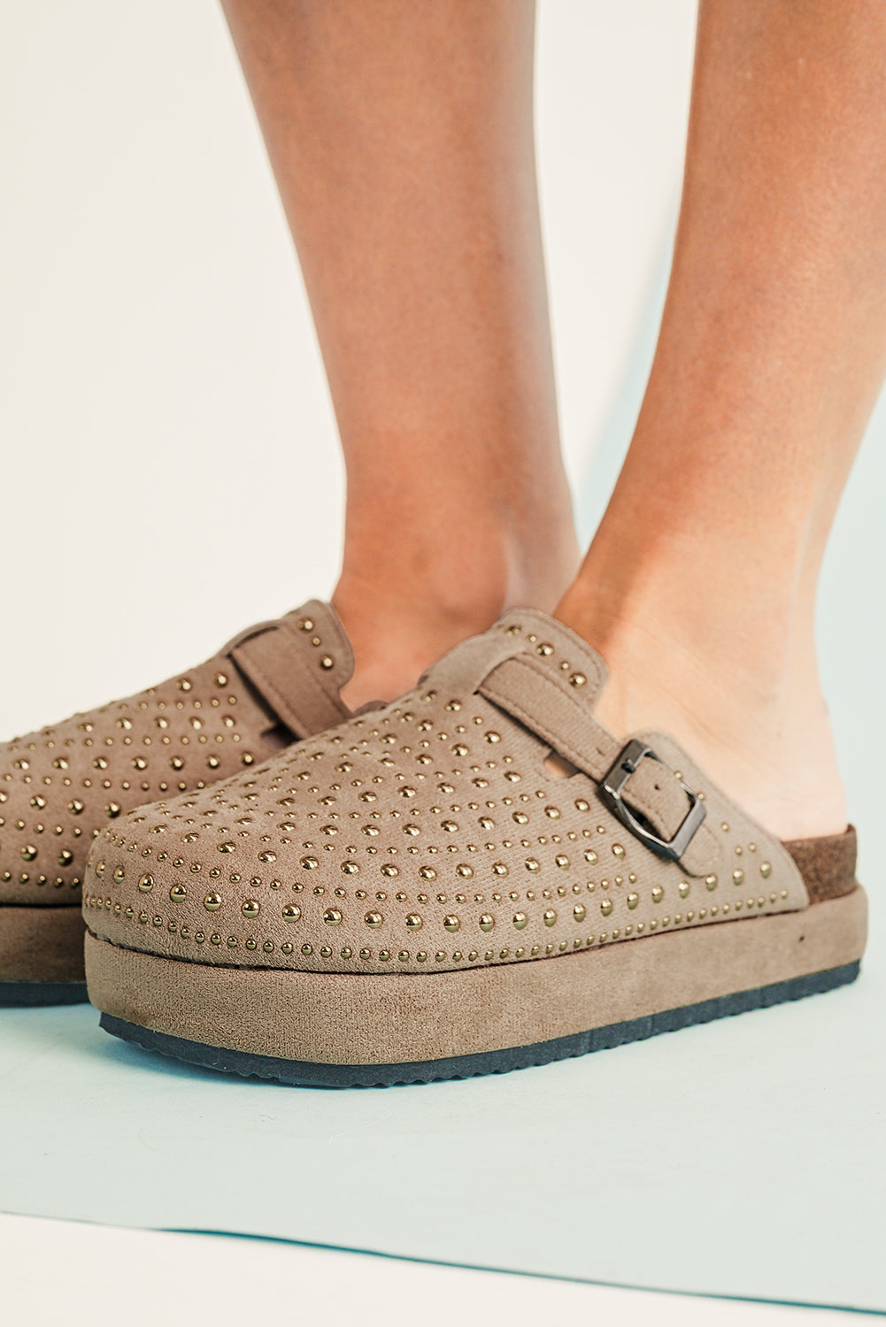 Charli Closed toe Platform Slippers