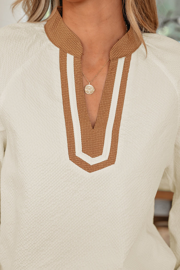 Maren Long Sleeve Blouse Long Sleeve Top