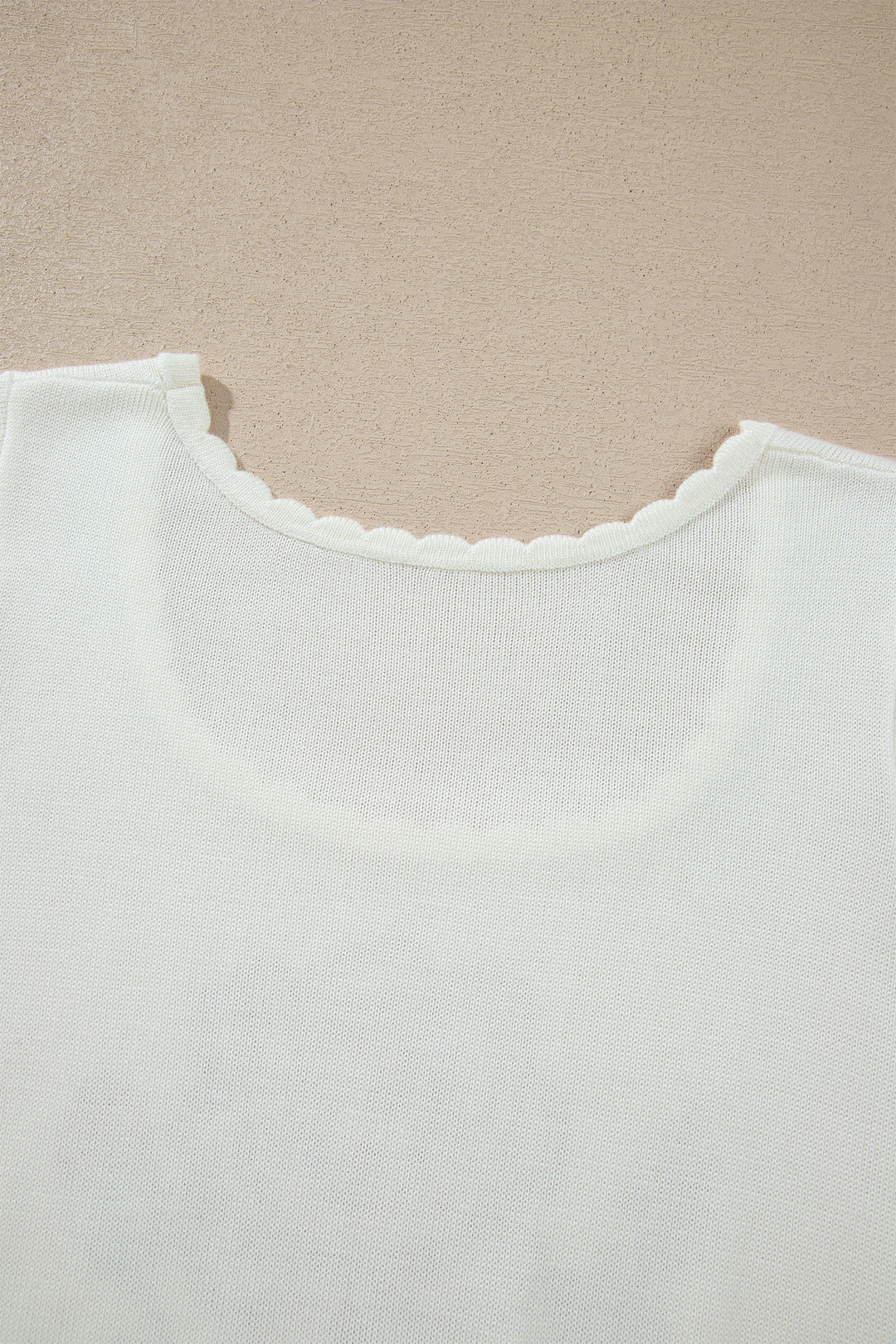 White Western Floral Print Short Sleeve Square Collar Knit Sweater