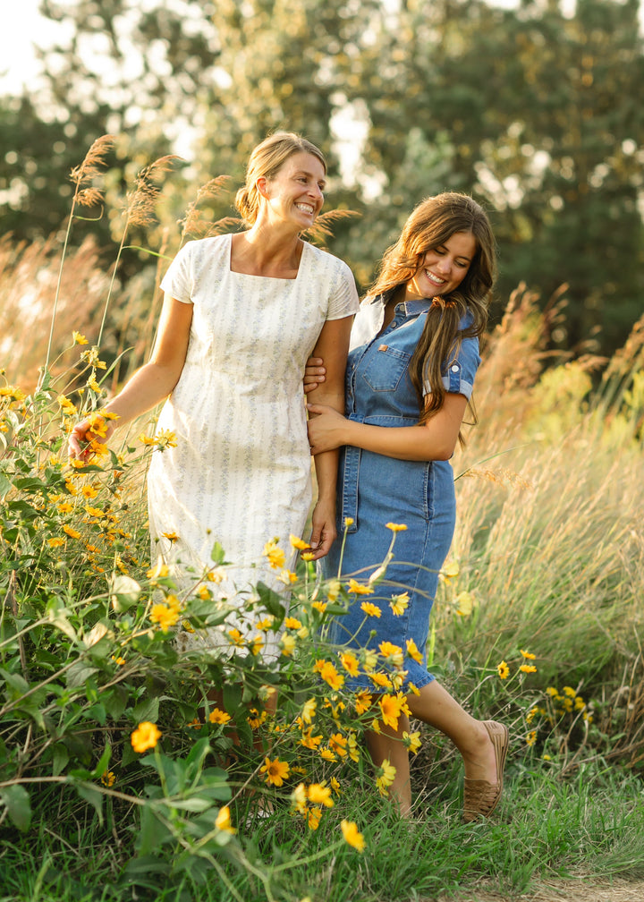 Ada Denim Midi Dress