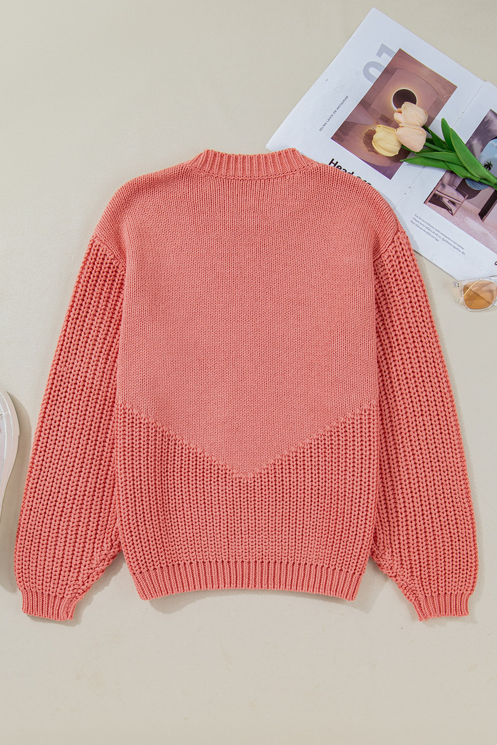 Kirahira Embroidered Thanksgiving Holiday Sweater