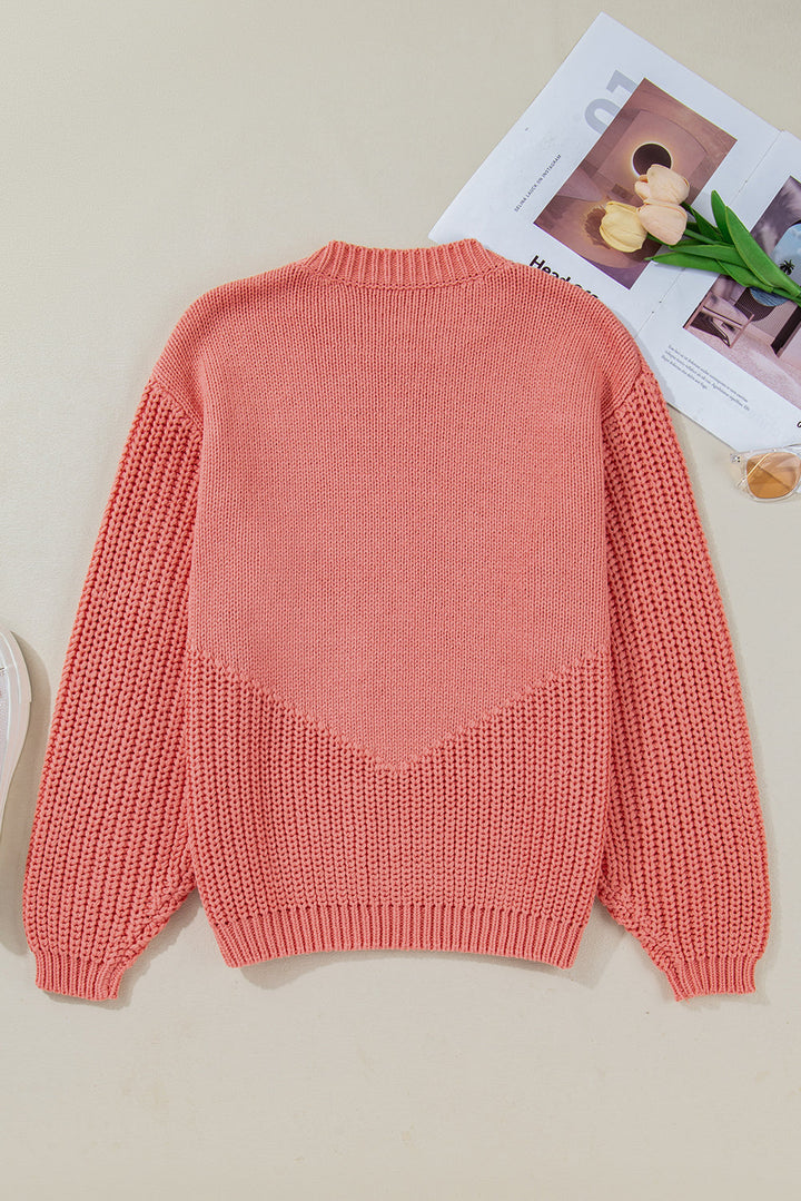 Kirahira Embroidered Thanksgiving Holiday Sweater