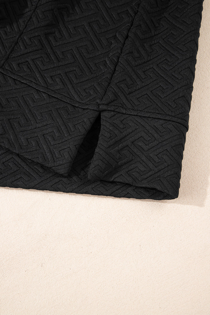 Saige Half Zipper Collared Sweatshirt