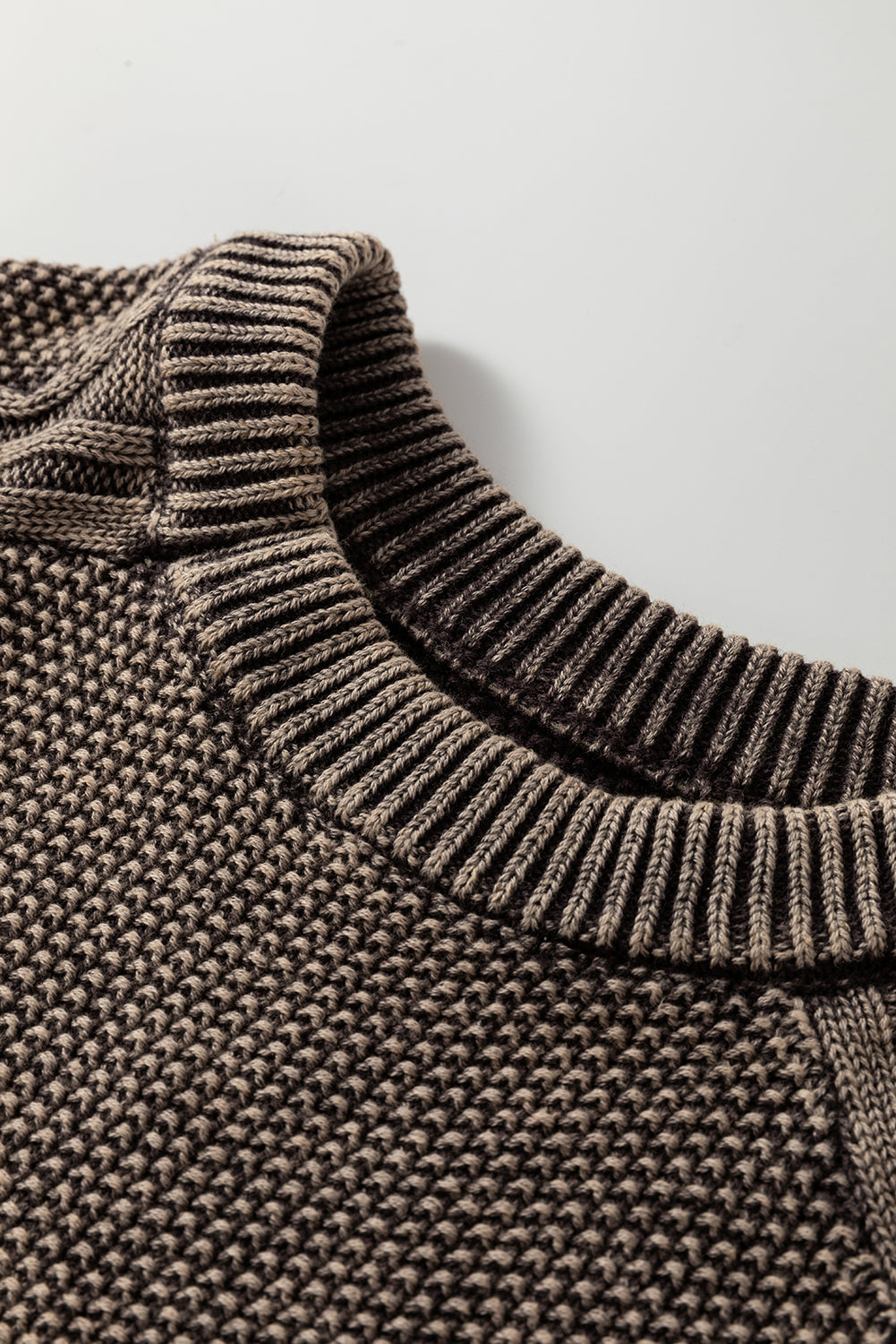 Aria Knit Sleeve Casual Sweater