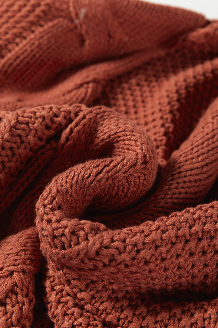 Willaira Slouchy Textured Knit Sweater