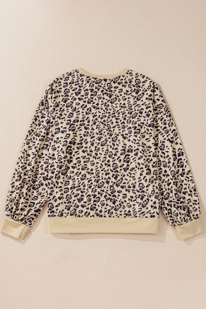 Olivia Parchment Print Sweatshirt