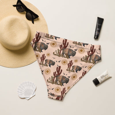 Yeehaw Desert Bison Bikini Bottom