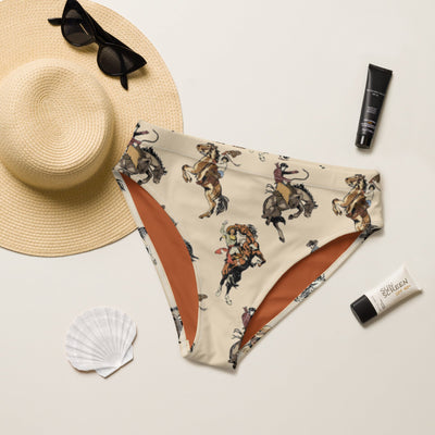 Yeehaw Vintage Cowgirl Bikini Bottom