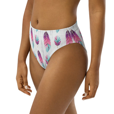 Yeehaw Boho Feather Bikini Bottom