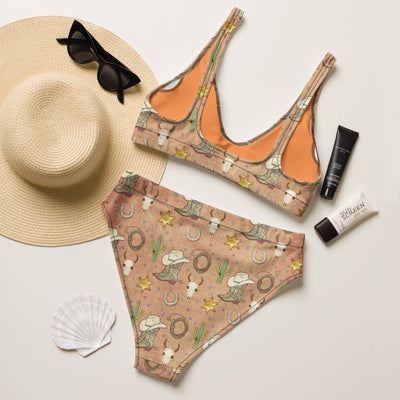 Yeehaw Desert Symbols Bikini