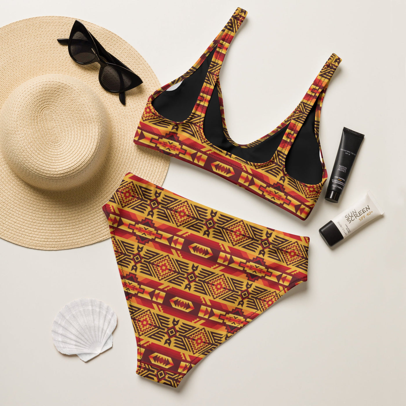 Yeehaw Native Print Bikini