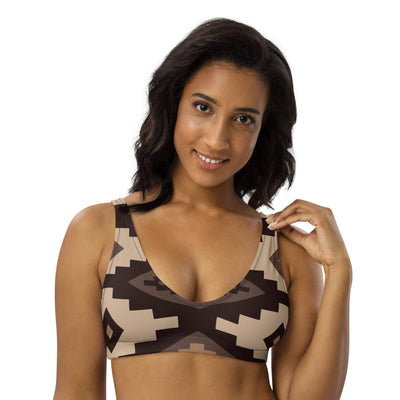 Yeehaw Southwestern Earth Bikini Top