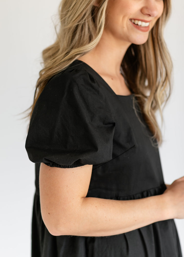 Ava Square Neck Midi Dress - FINAL SALE