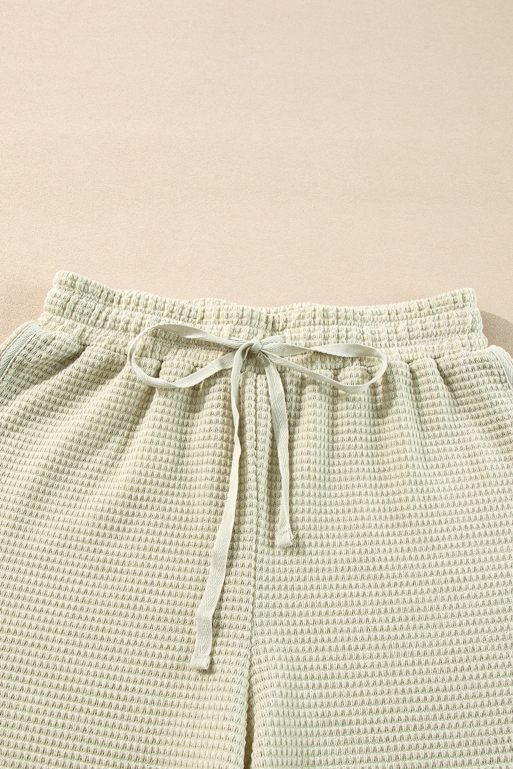 Dulce Parchment Textured Long Sleeve Lounge Set