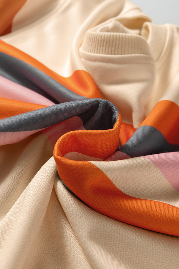 Vivienne Puff Sleeve Casual Pullover