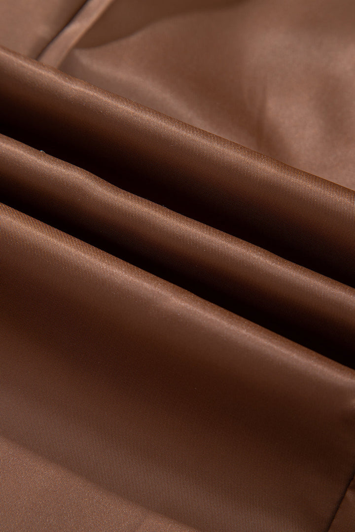 Aria Houndstooth Lapel Collar Blazer