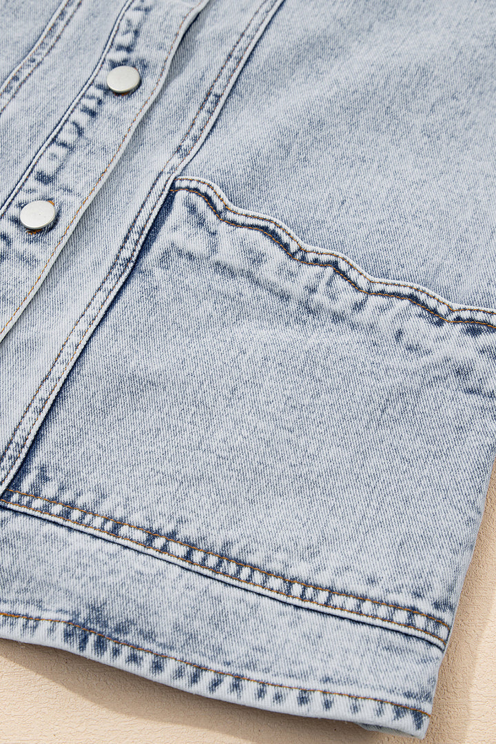 Ava Trim Patch Front Vest