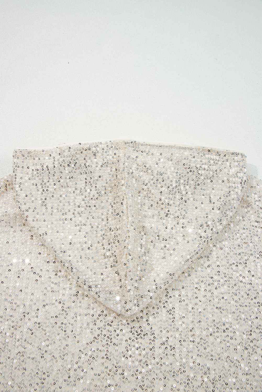 Stella Stream Sequin Hooded Long Sleeve Top