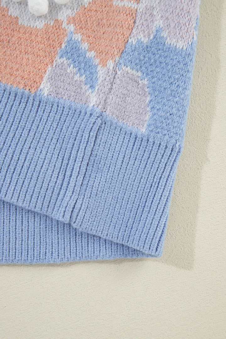 Zelda Drop Shoulder Knitted Sweater