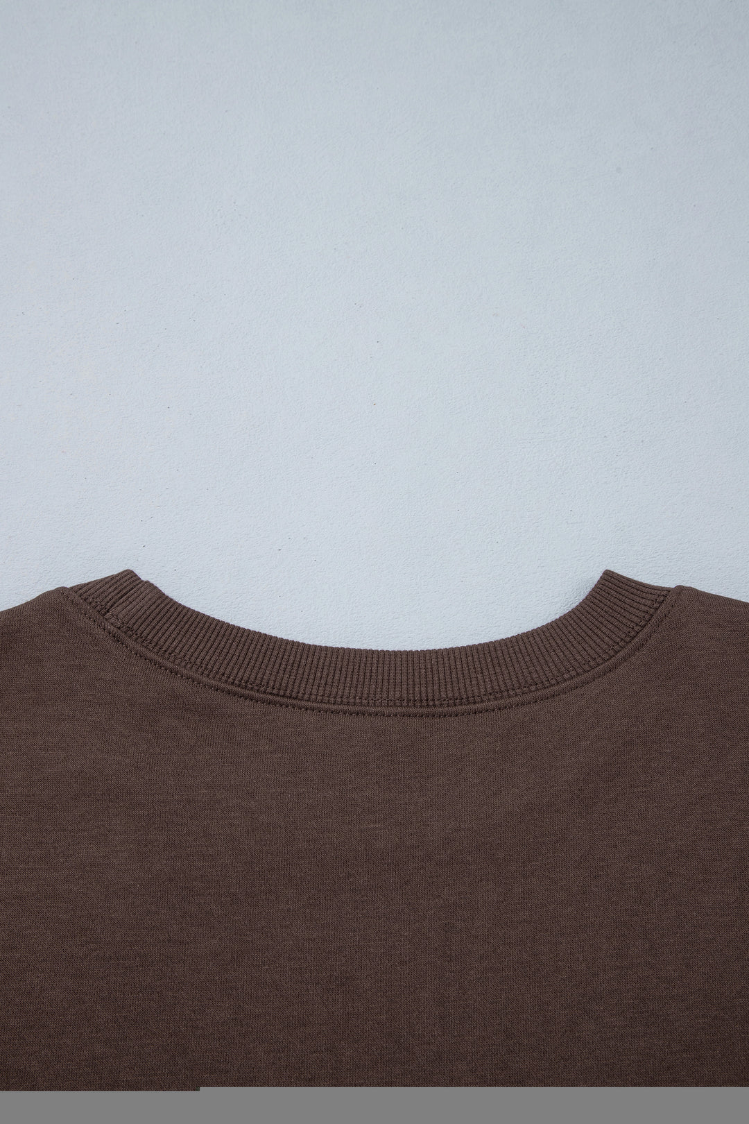 Coffee Polka Dot Slogan Print Casual Pullover Sweatshirt