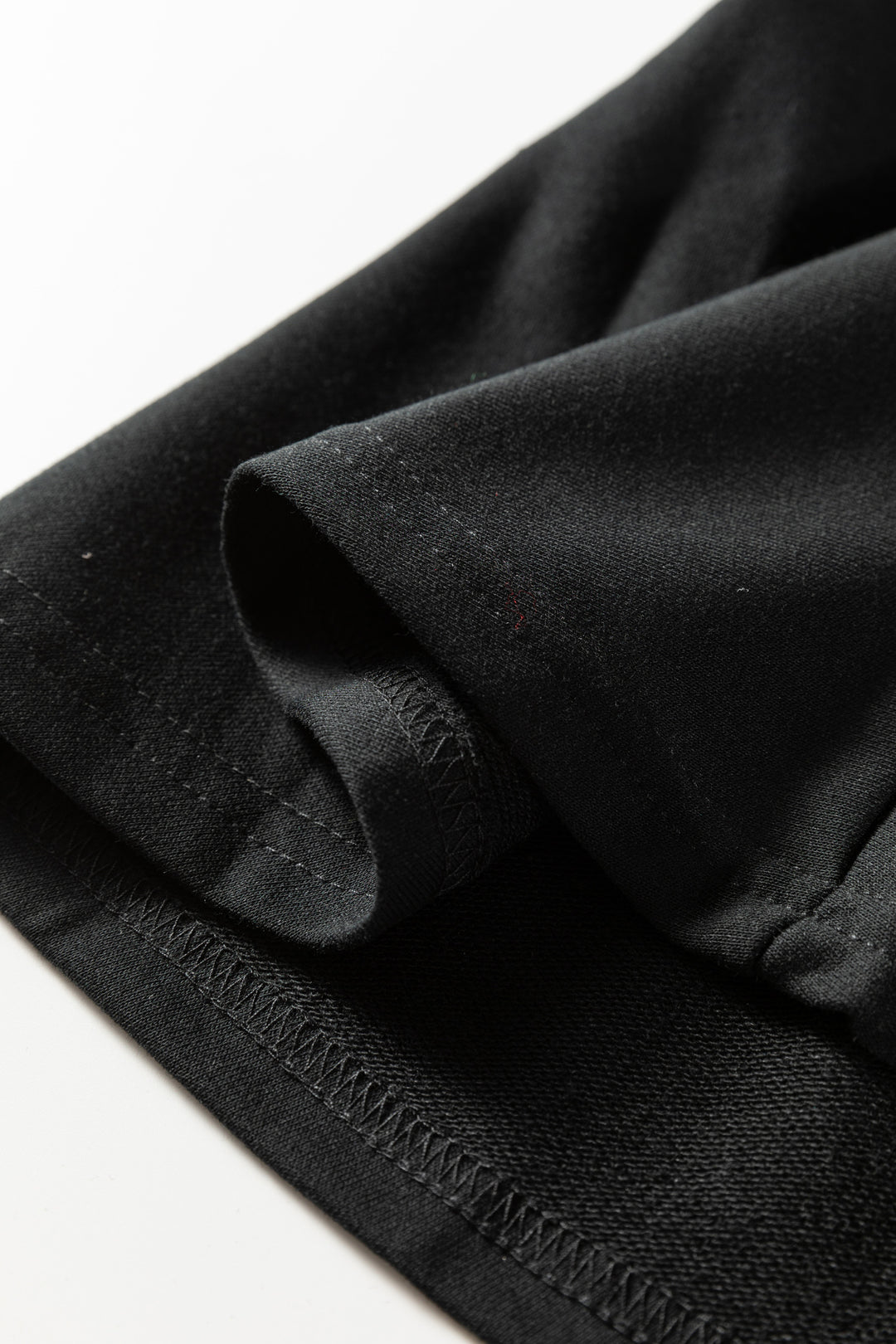 Black Plus Size Striped Cuffs Polo Collar Patchwork Long Sleeve Ruffle Hem Dress