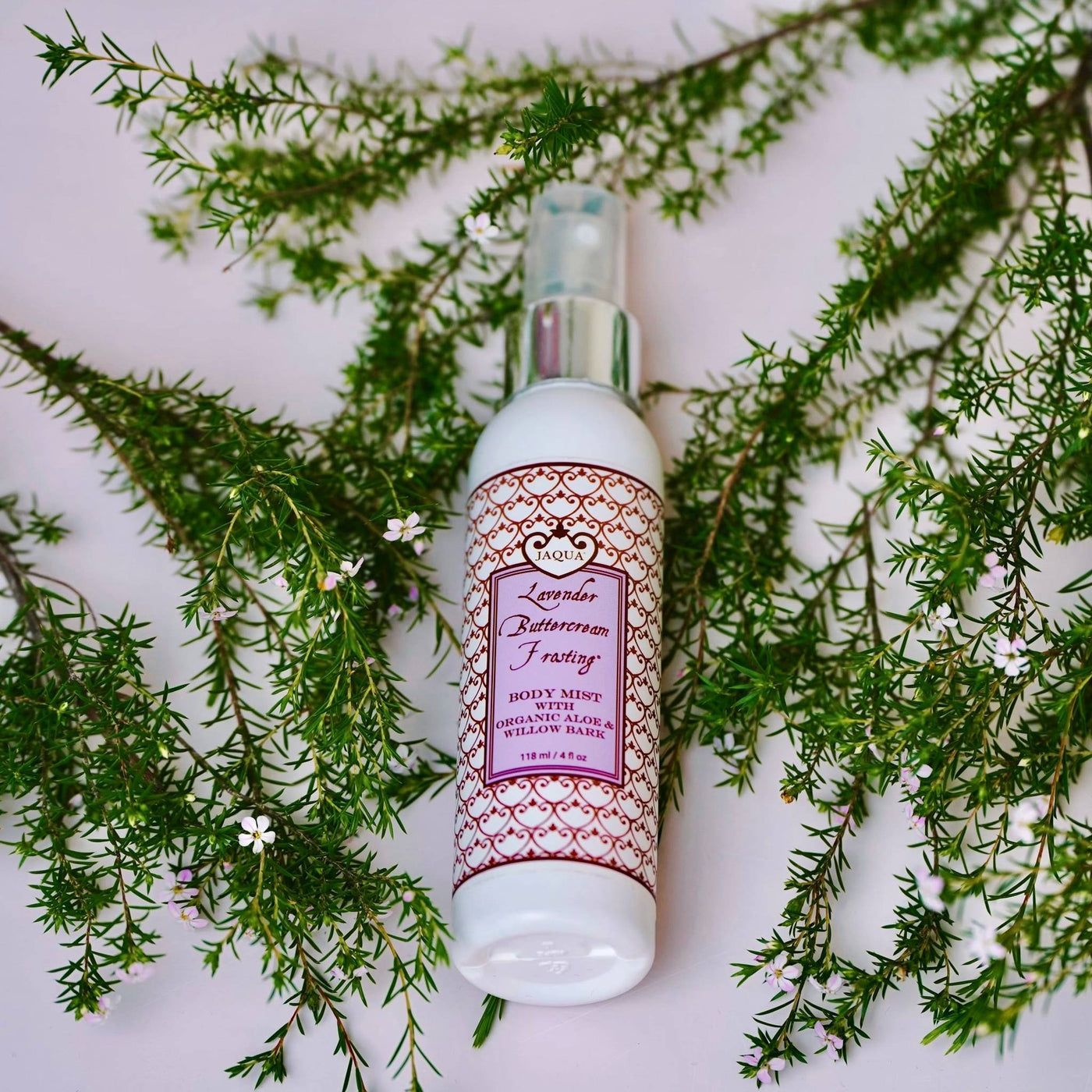 Lavender Buttercream Frosting Hydrating Body Mist With Organic Aloe & Willow Bark