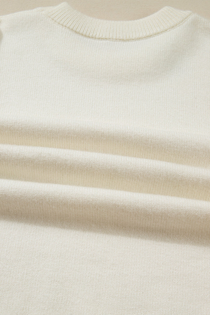 Faith Graphic Christmas Holiday Sweater