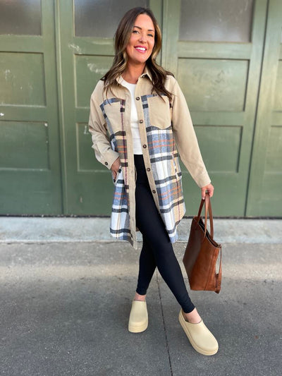 Durham Plaid Jacket in Two Colors