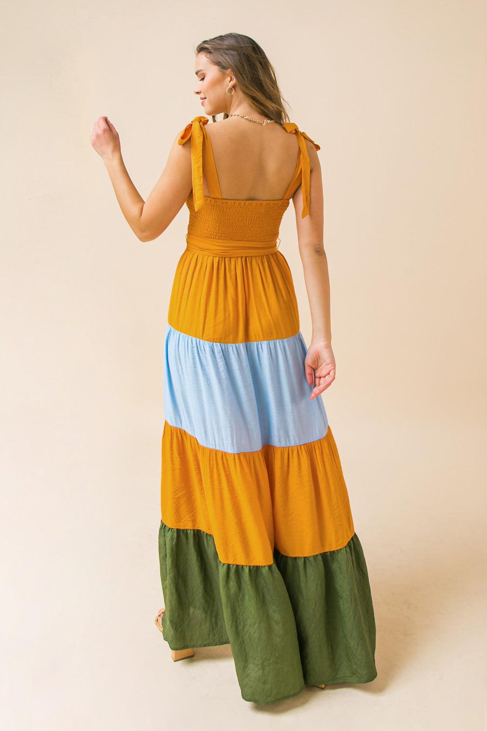 TWICE AS STUNNING MAXI DRESS