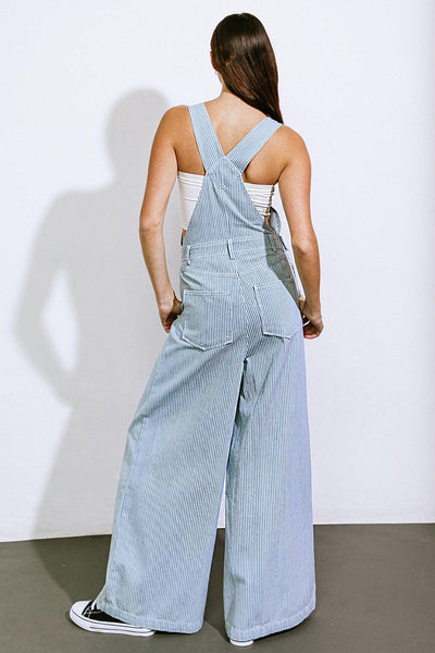 DANCING WITH YOU DENIM JUMPSUIT