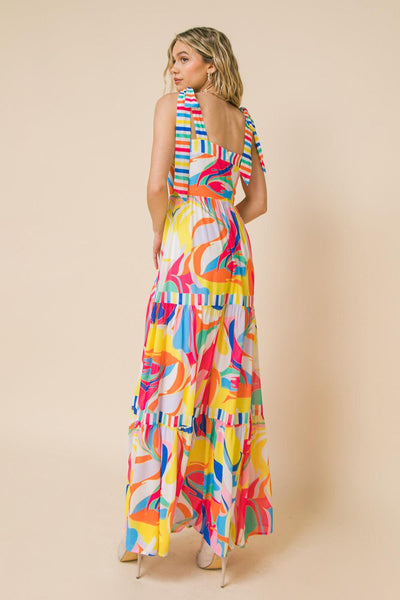 TEA PARTY WOVEN MAXI DRESS