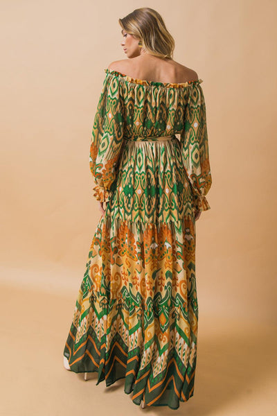 WE LOVE IT WOVEN MAXI DRESS