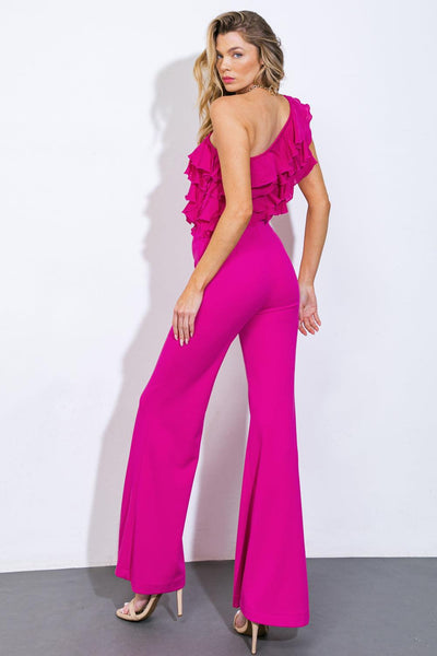 WHAT YOU'VE WANTED WOVEN JUMPSUIT