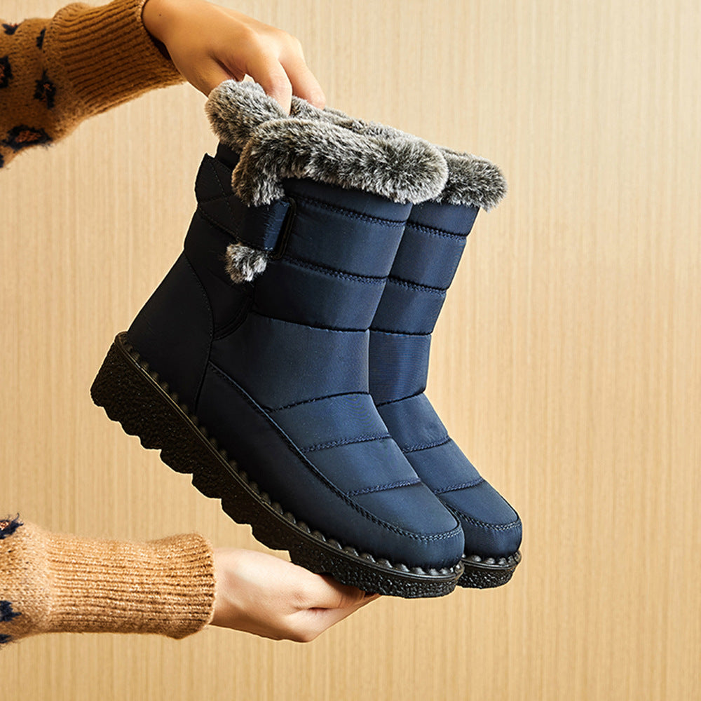 Women’s Waterproof Plush Snow Boots