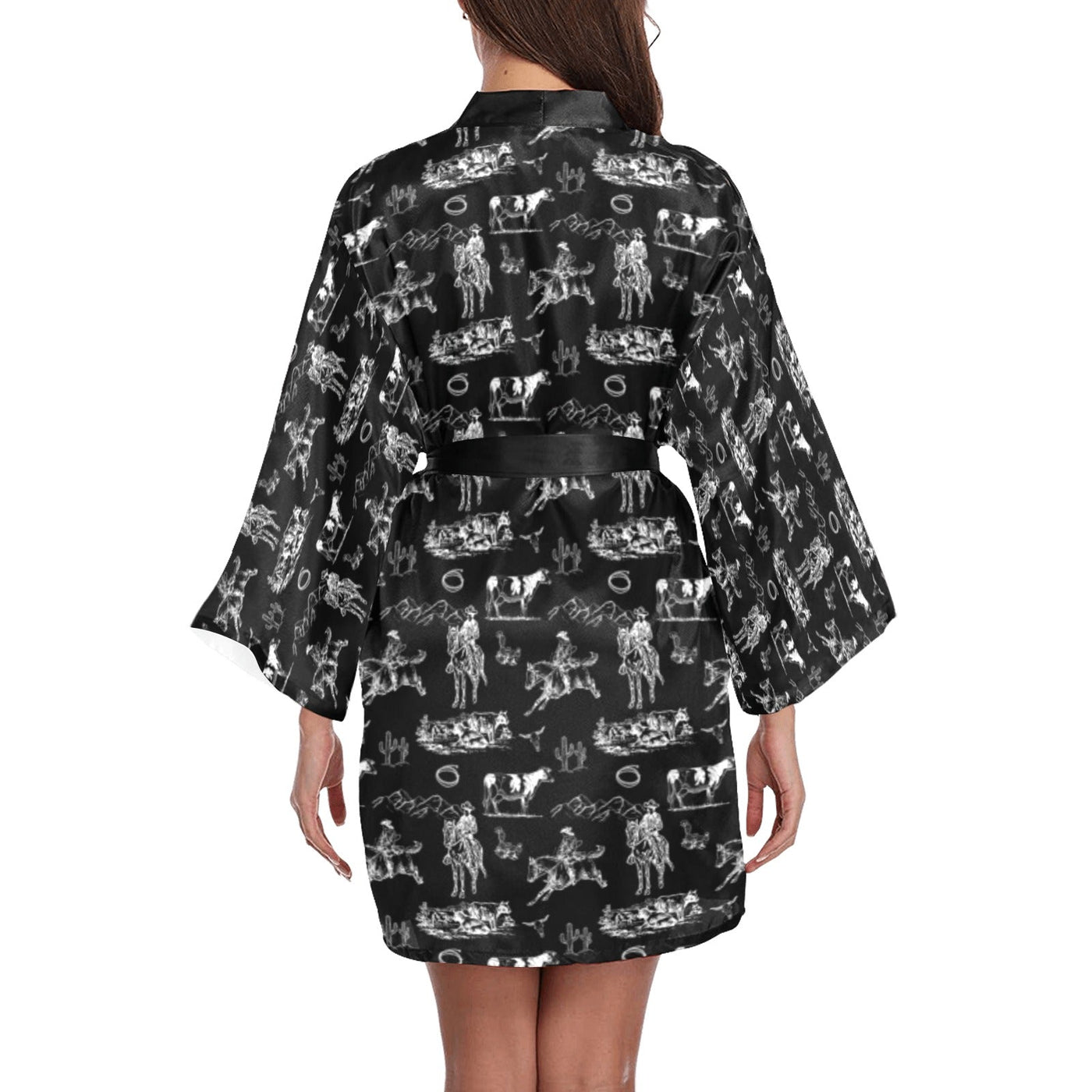 Ranch Life Women's Lounge Kimono Robe