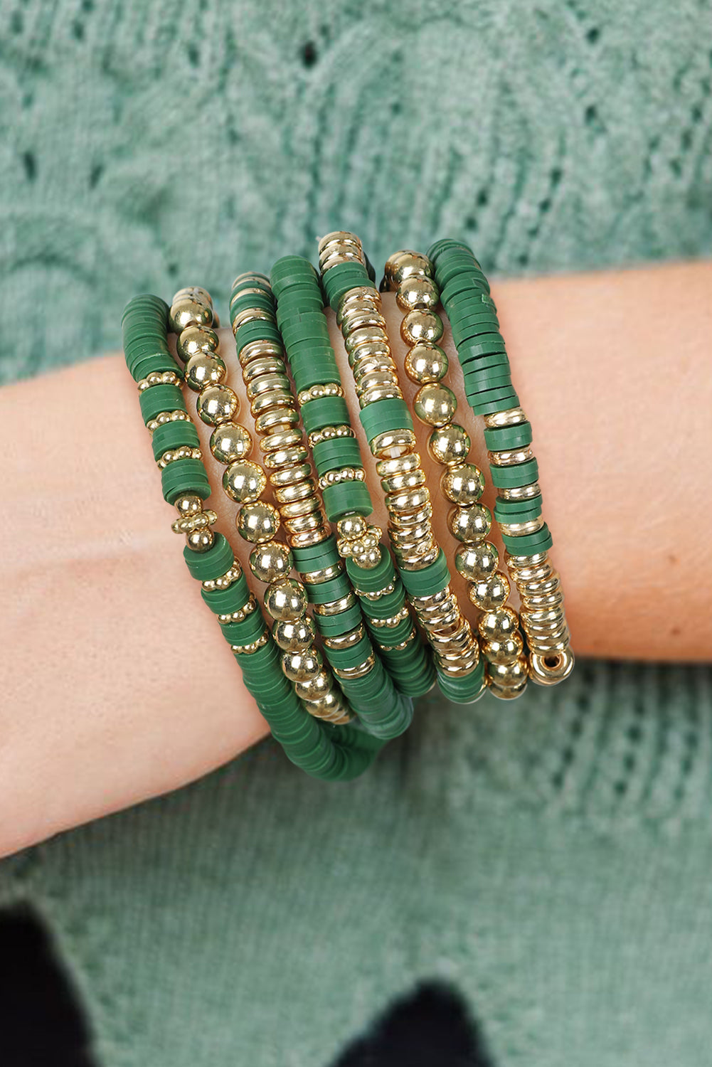Noor Layered Beaded Bracelet Set