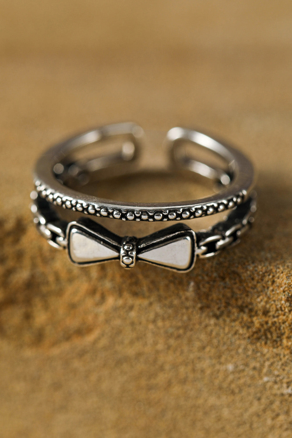 Alena alloy Double Tier Ring